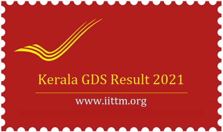 Kerala GDS Result 2021
