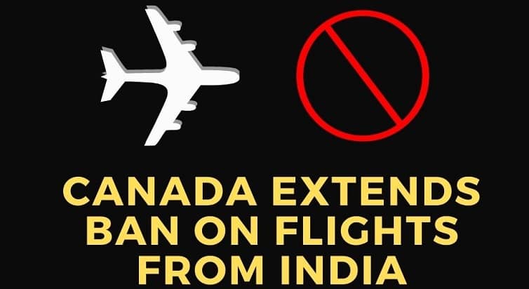 Canada Extends Ban On Flights From India