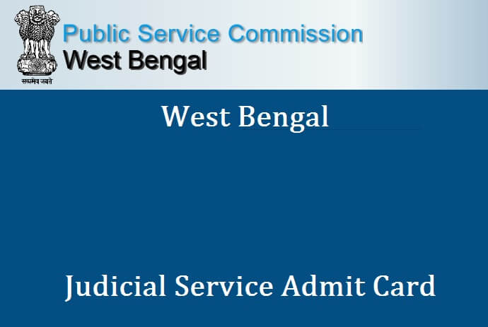 West Bengal Judicial Service Admit Card