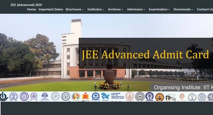 JEE Advanced Admit Card 2021