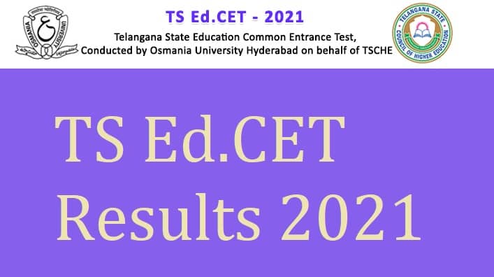 TS Ed.CET Results 2021 Manabadi Rank Card