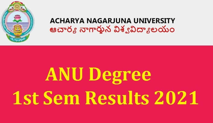 ANU Degree 1st Sem Results 2021