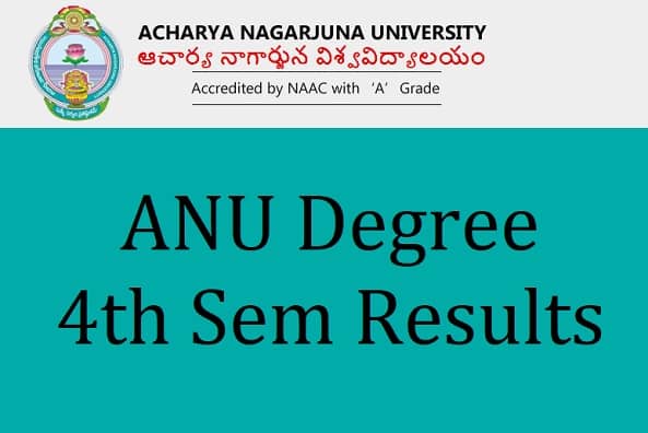 ANU Degree 4th Sem Results