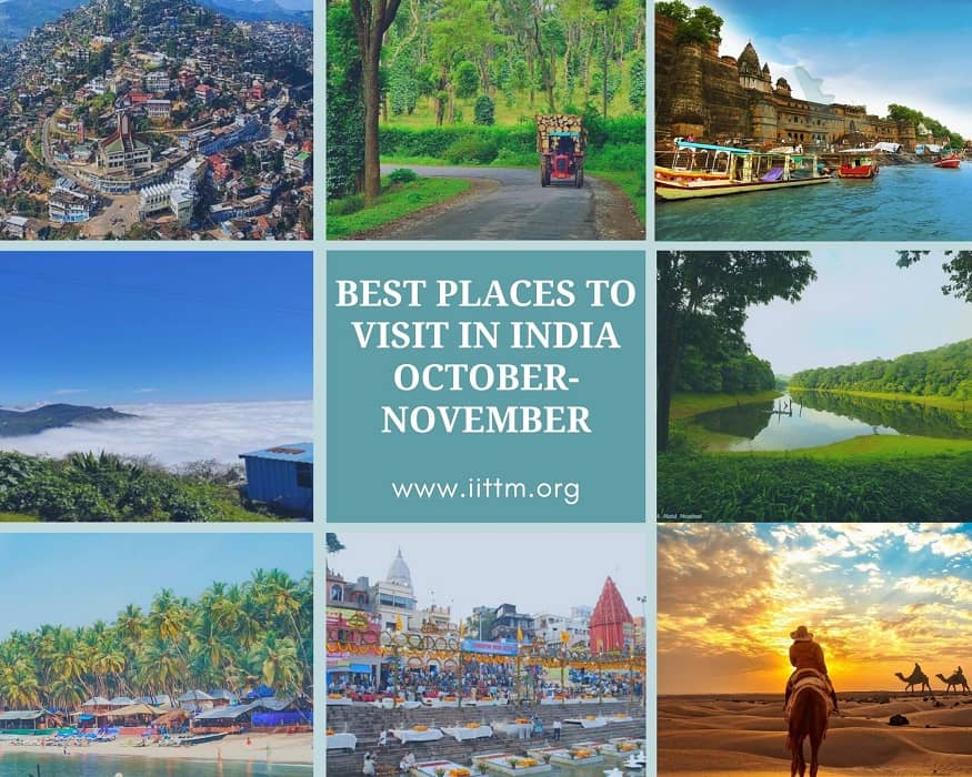 Best Places to Visit in India in October November