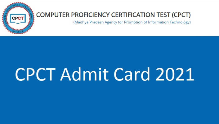 CPCT Admit Card 2021