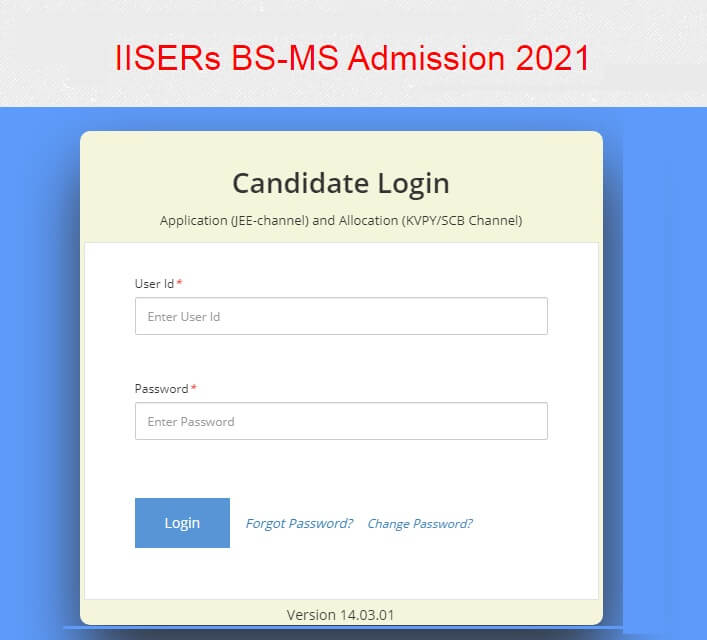 IISER Seat Allotment Result 2021