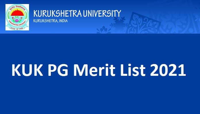 KUK PG Merit List 2021