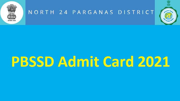 PBSSD Admit Card 2021