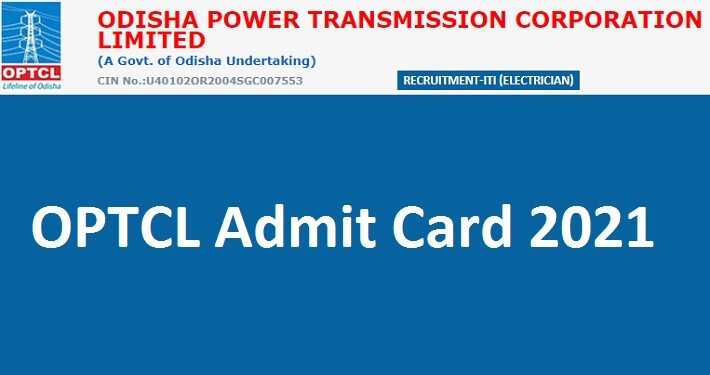 OPTCL Admit Card 2021