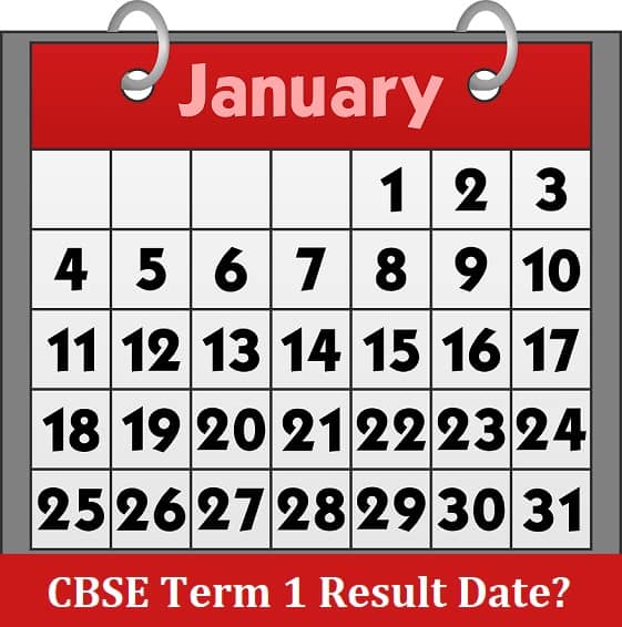 CBSE Term 1 Result Date