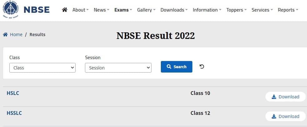 NBSE Result 2022 nbsenl.edu.in 2022 Result HSSLC, HSLC