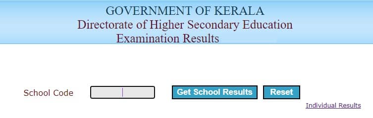 Kerala Plus Two Result School Wise