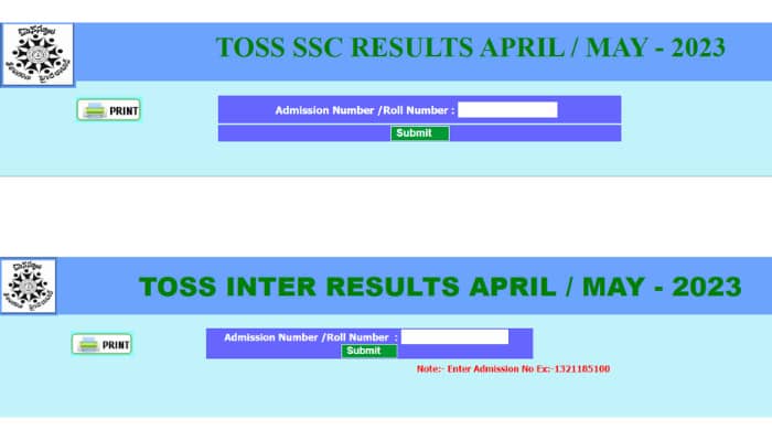TOSS Results 2023 Inter & SSC
