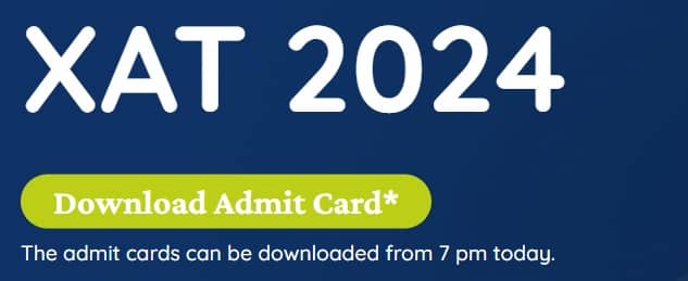 XAT Admit Card 2024