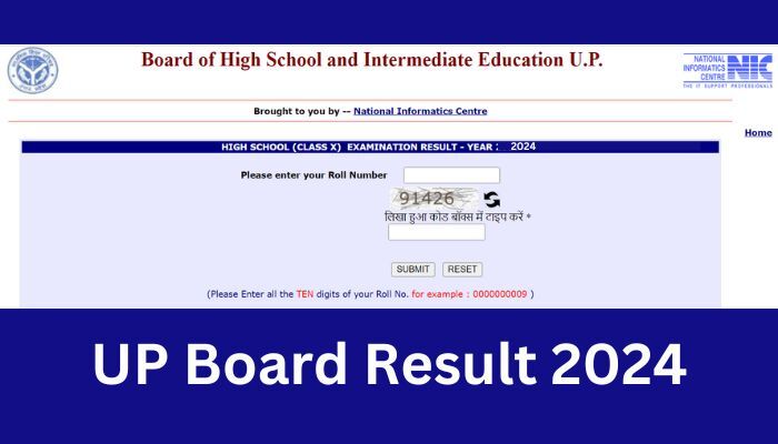 UP Board Result 2024; UPMSP 10th, 12th Board result 2024 
