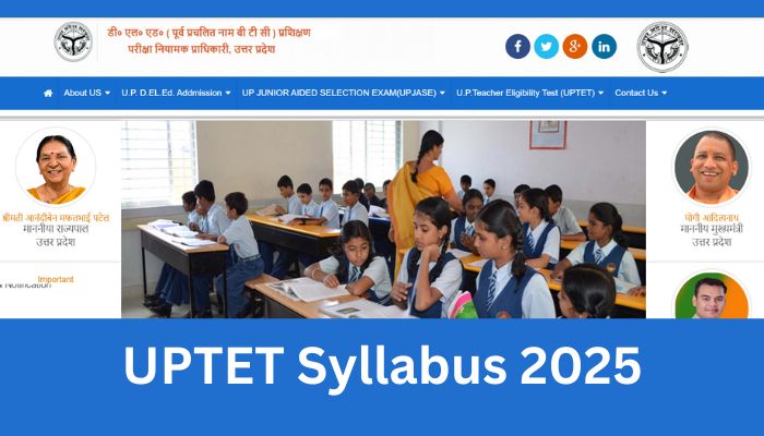 UPTET Syllabus 2025