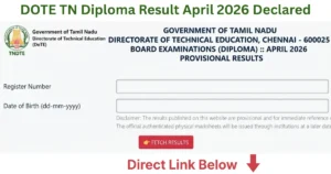 DOTE TN Diploma Result 2026.webp